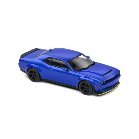 Dodge Challenger SRT Demon '18 (Blauw) - 1:43 - Solido