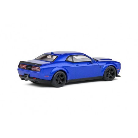 Dodge Challenger SRT Demon '18 (Blauw) - 1:43 - Solido