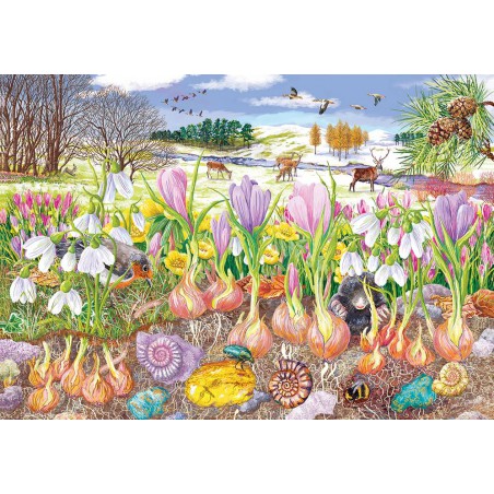 Gibsons Roots & Shoots, (4 x 500 stukjes puzzel)