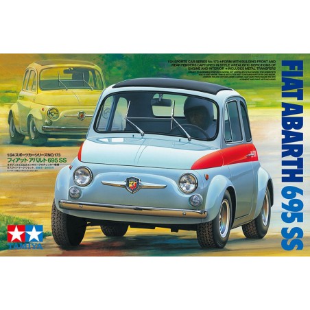 FIAT Abbarth 695ss 1:24, Tamiya