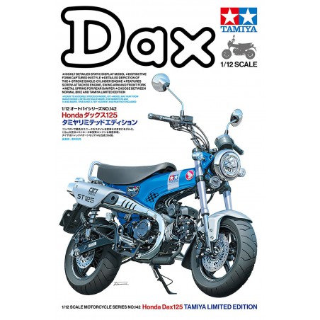 Honda DAX Motorbike 1:12, Tamiya