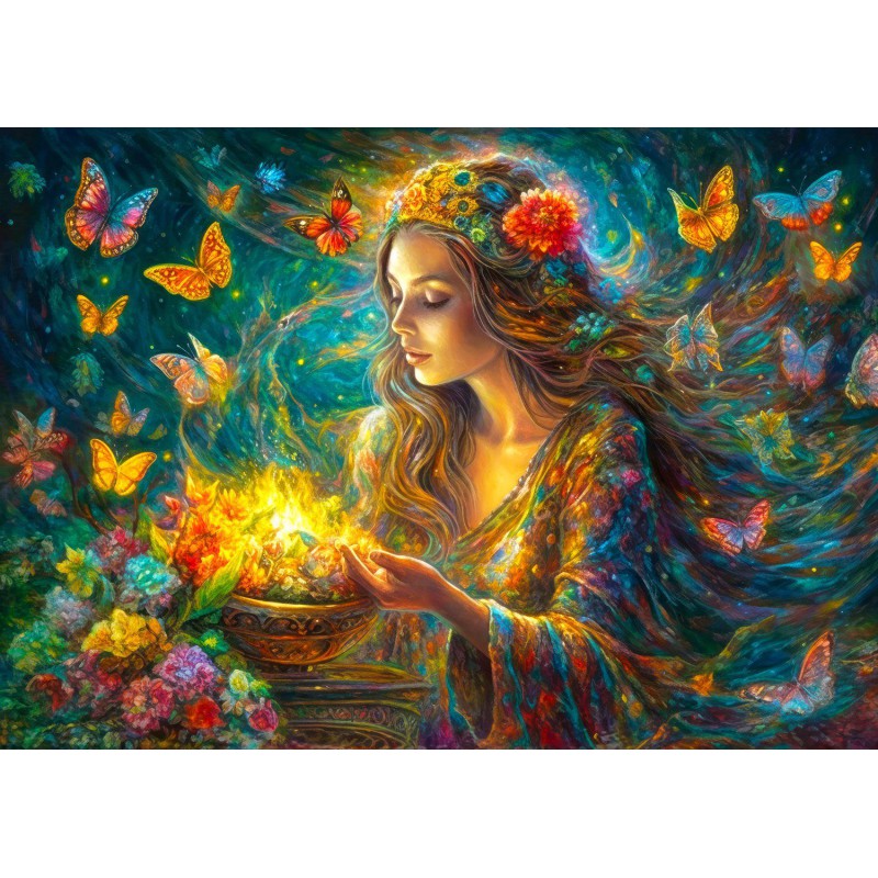 Reborn, Enjoy Puzzle 1000stukjes  Afm. 48x68cm