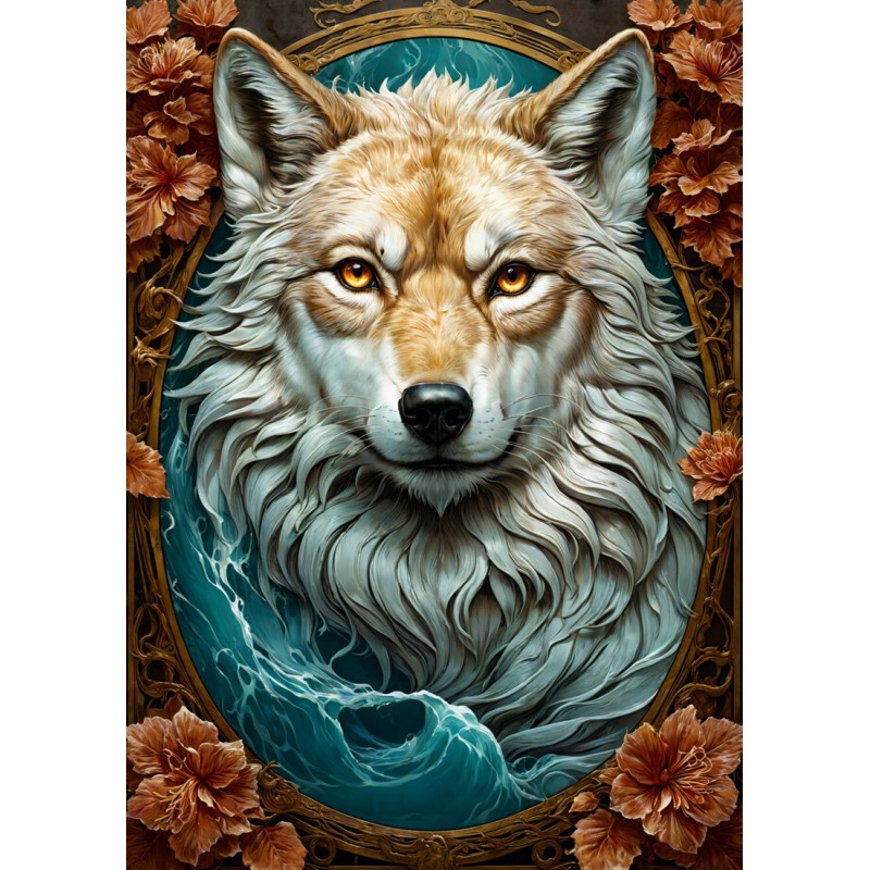 The Wolf, Enjoy Puzzle 1000stukjes  Afm. 48x68cm