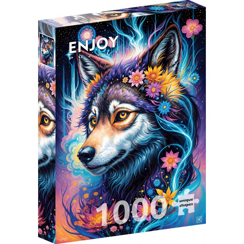 Magical Wolf Portrait, Enjoy Puzzle 1000stukjes