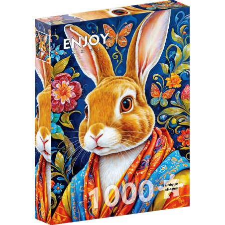 Cool Rabbit, Enjoy Puzzle 1000stukjes