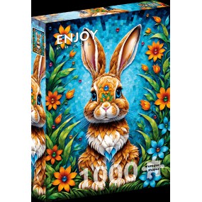 Garden Bunny, Enjoy Puzzle 1000stukjes