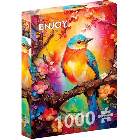 Colorful Birdie, Enjoy Puzzle 1000stukjes