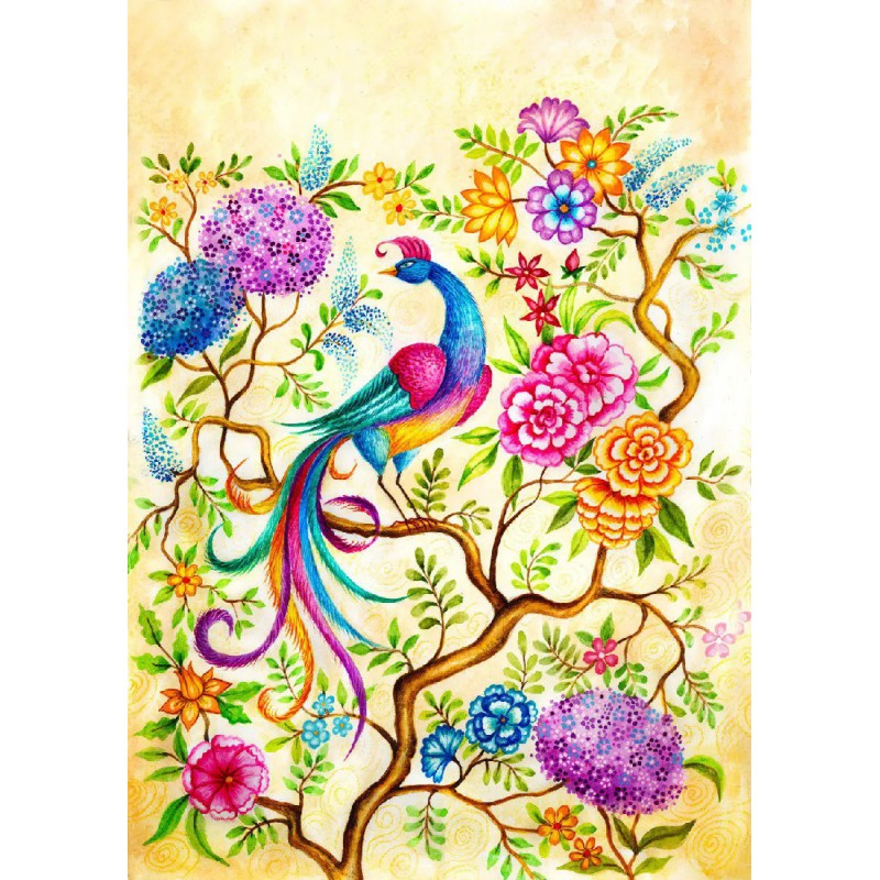 Fairy Tale Bird, Enjoy Puzzle 1000stukjes  Afm. 48x68cm