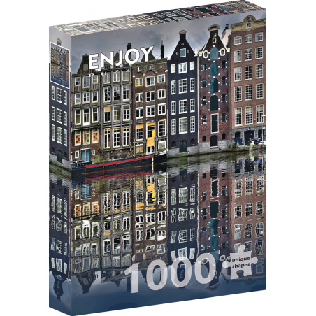 Amsterdam Houses, Enjoy Puzzle 1000stukjes