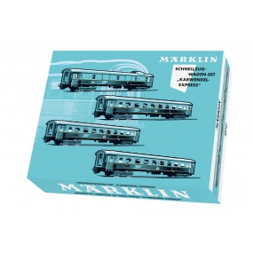 Märklin, 40361 Wagonset Karwendel Express 4 stuks, H0, 40361