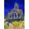 Vincent Van Gogh - The Church in Auvers-sur-Oise, Enjoy Puzzle 1000stukjes Afm. 48x68cm Vincent Van Gogh - The Church in Auvers-sur-Oise, Enjoy Puzzle 1000stukjes Afm. 48x68cm