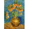 Vincent Van Gogh - Fritillaries in a Copper Vase, Enjoy Puzzle 1000stukjes Afm. 48x68cm Vincent Van Gogh - Fritillaries in a Copper Vase, Enjoy Puzzle 1000stukjes Afm. 48x68cm