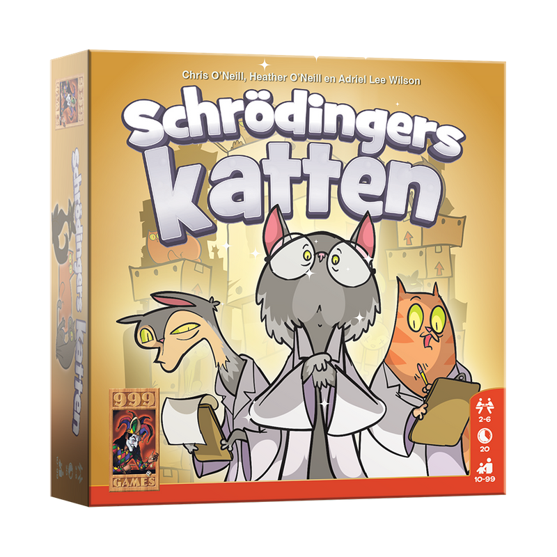 Schrödinger's Katten- Kaartspel, 999games