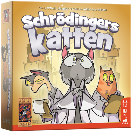 Schrödinger's Katten- Kaartspel, 999games