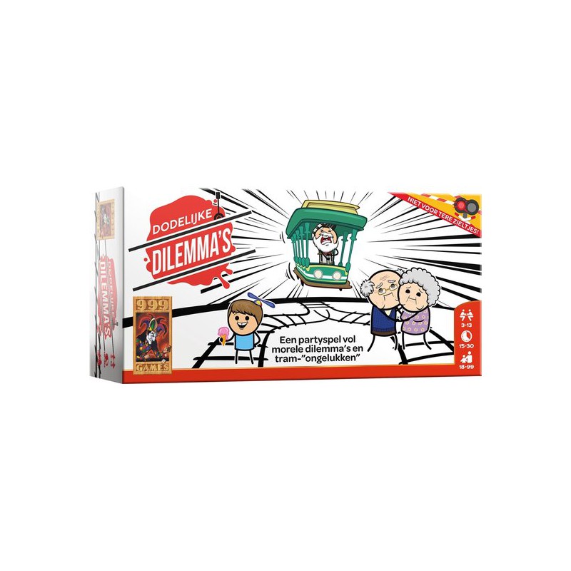 Dodelijke Dilemma's - Gzelschapsspel, 999 games