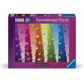 Karen Puzzles,  Colors on colors,  1000 stukjes Ravensburger