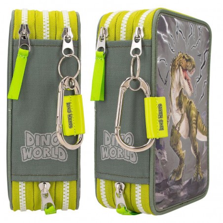 Dino World 3-vaks etui REFLECTOR 11758