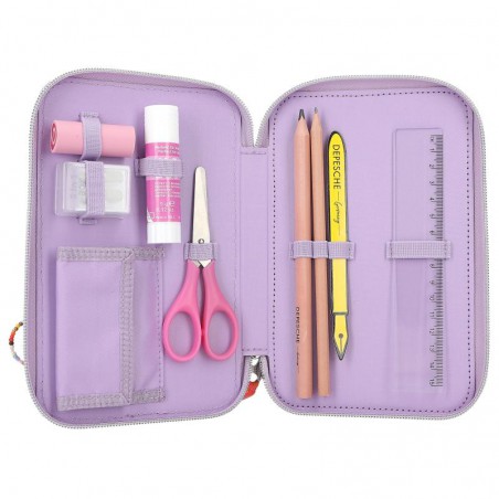 TOPModel 3-vaks etui JOY lila 12842