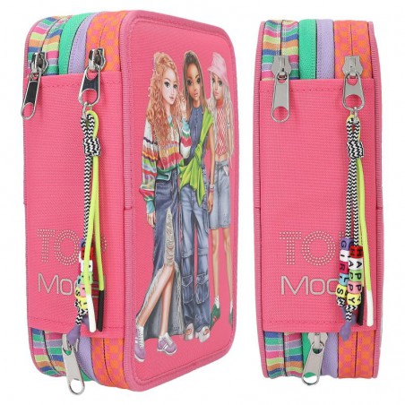 TOPModel 3-vaks etui JOY roze 12910