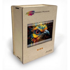 Bird, 200 stukjes Rainbowooden Puzzles