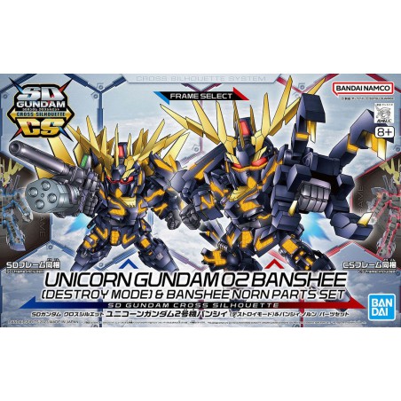 Gundam SD/CS: Unicorn 02 Banshee set, Bandai