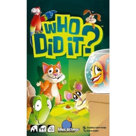 Who did it? - Kaartspel, Geronimo Games