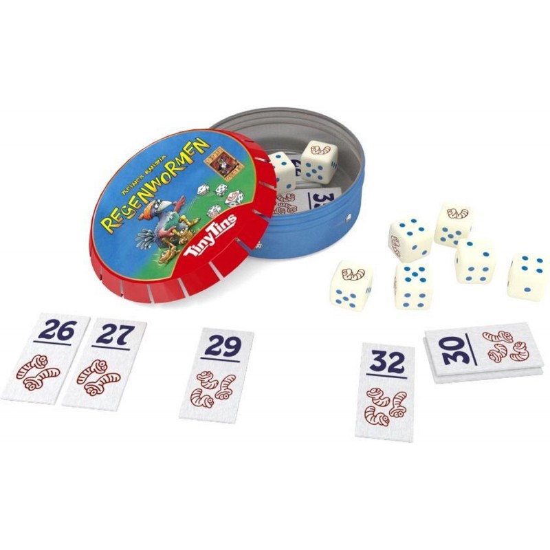 Tiny Tins: Regenwormen, 999games