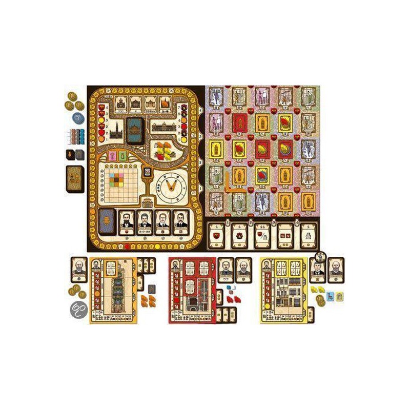 Bruxelles 1893 - Bordspel