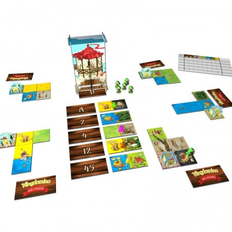 Kingdomino Age of Giants - Bordspel, uitbreiding Blue Orange