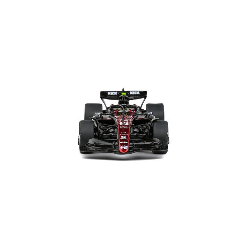 Alfa Romeo C43 F1 Z. Guanyu Spanish (Rood/Zwart) - 1:43 - Solido