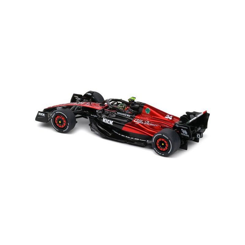Alfa Romeo C43 F1 Z. Guanyu Spanish (Rood/Zwart) - 1:43 - Solido