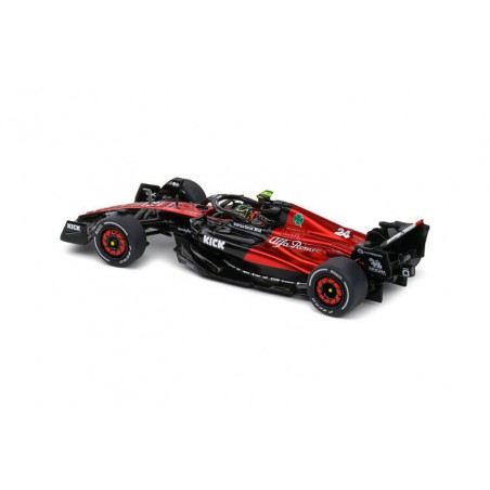 Alfa Romeo C43 F1 Z. Guanyu Spanish (Rood/Zwart) - 1:43 - Solido