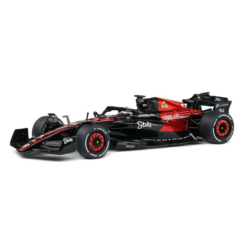 Alfa Romeo C43 F1 V. Bottas Bahrein (Rood/Zwart) - 1:43 - Solido