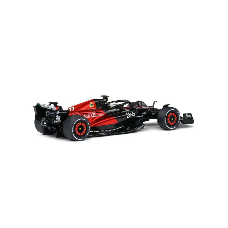 Alfa Romeo C43 F1 V. Bottas Bahrein (Rood/Zwart) - 1:43 - Solido