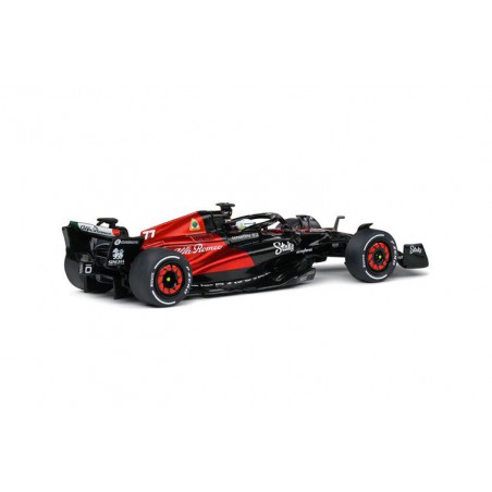 Alfa Romeo C43 F1 V. Bottas Bahrein (Rood/Zwart) - 1:43 - Solido