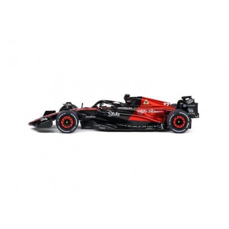 Alfa Romeo C43 F1 V. Bottas Bahrein (Rood/Zwart) - 1:43 - Solido