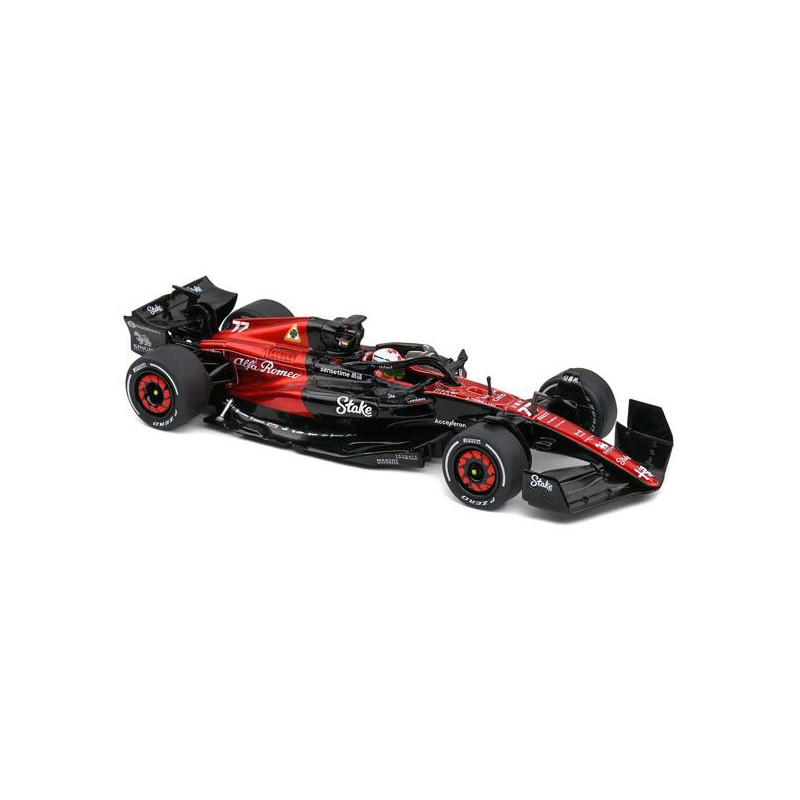 Alfa Romeo C43 F1 V. Bottas Bahrein (Rood/Zwart) - 1:43 - Solido