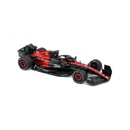 Alfa Romeo C43 F1 V. Bottas Bahrein (Rood/Zwart) - 1:43 - Solido