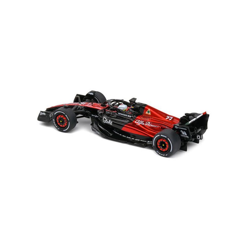 Alfa Romeo C43 F1 V. Bottas Bahrein (Rood/Zwart) - 1:43 - Solido