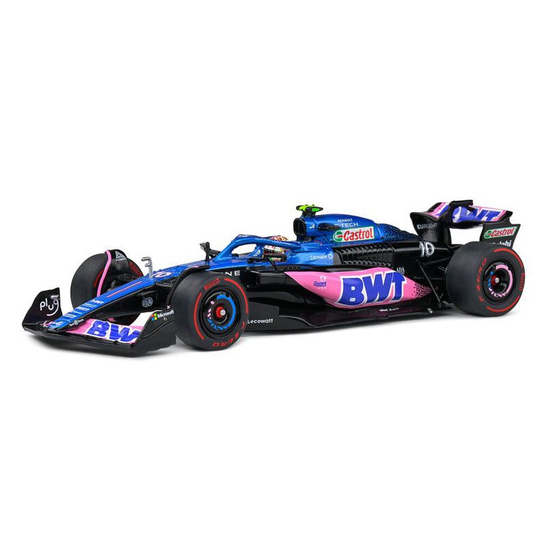 Alpine A523 F1 P. Gasly Dutch GP '23 (Blauw/Roze/Zwart) - 1:43 - Solido