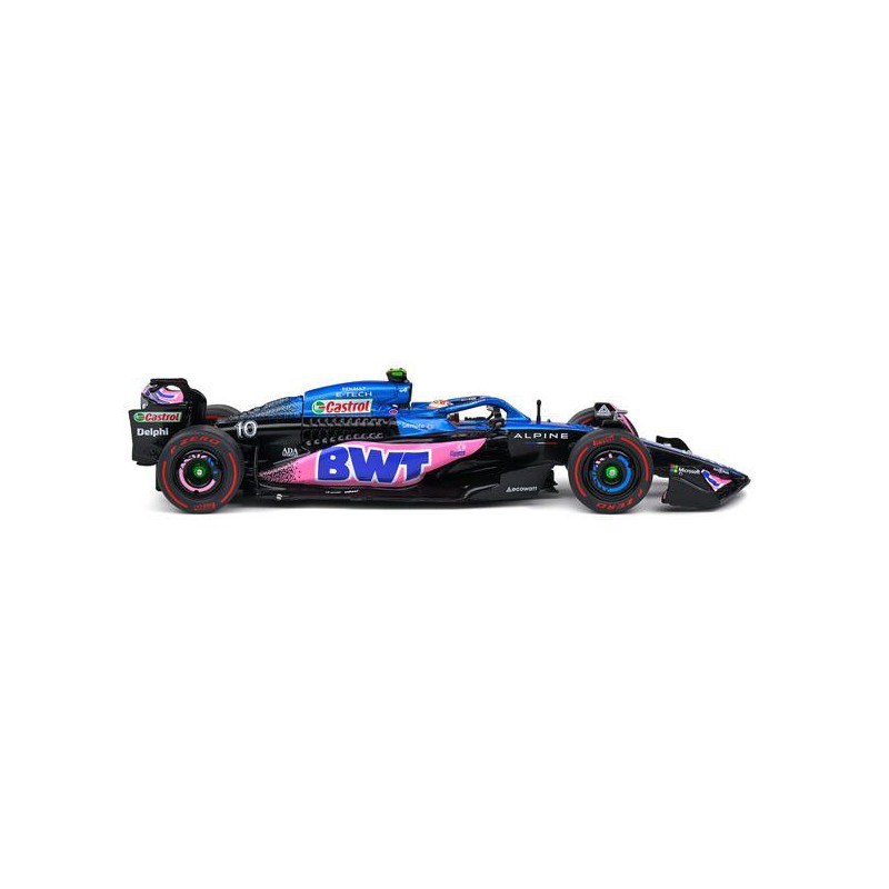 Alpine A523 F1 P. Gasly Dutch GP '23 (Blauw/Roze/Zwart) - 1:43 - Solido
