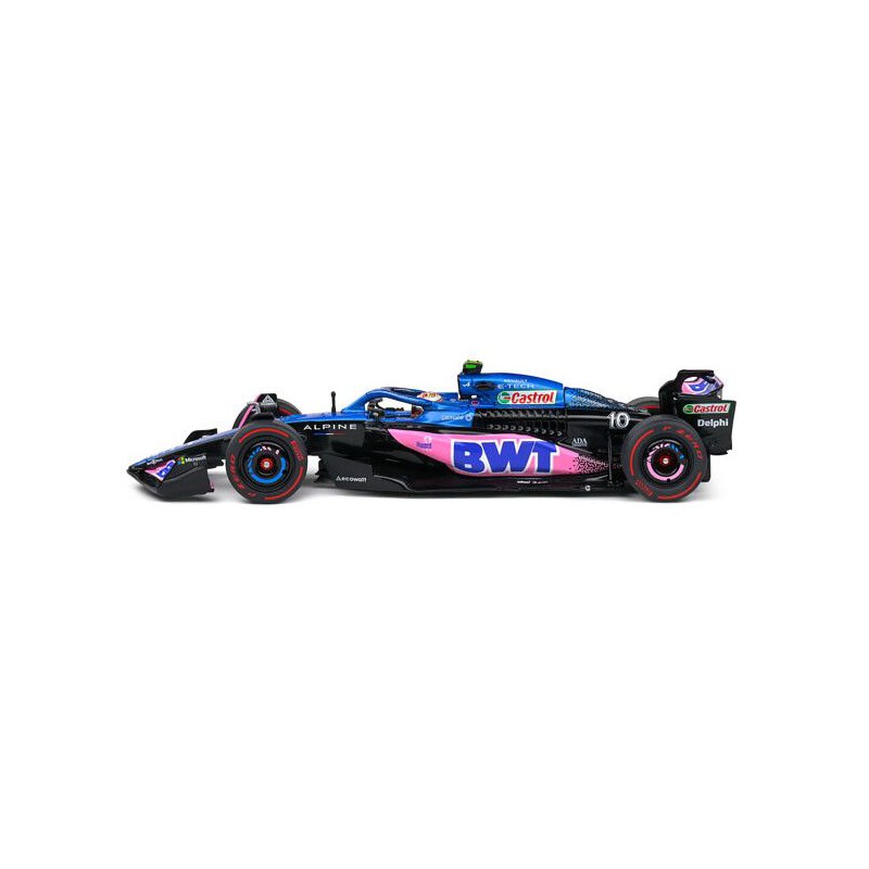 Alpine A523 F1 P. Gasly Dutch GP '23 (Blauw/Roze/Zwart) - 1:43 - Solido