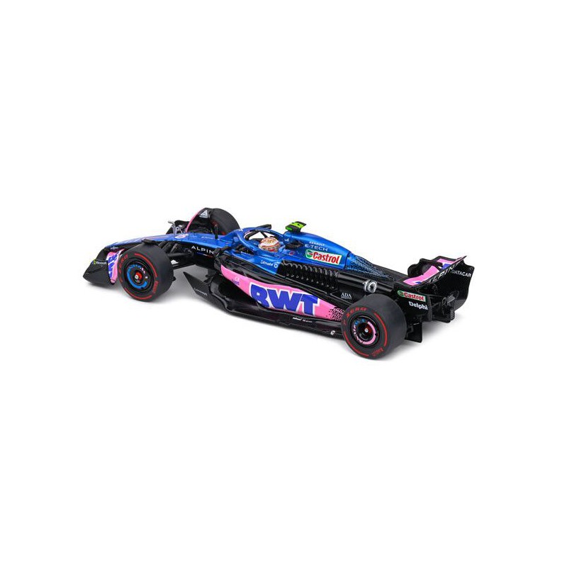 Alpine A523 F1 P. Gasly Dutch GP '23 (Blauw/Roze/Zwart) - 1:43 - Solido