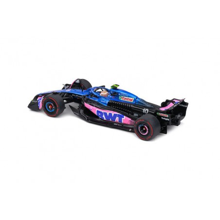 Alpine A523 F1 P. Gasly Dutch GP '23 (Blauw/Roze/Zwart) - 1:43 - Solido