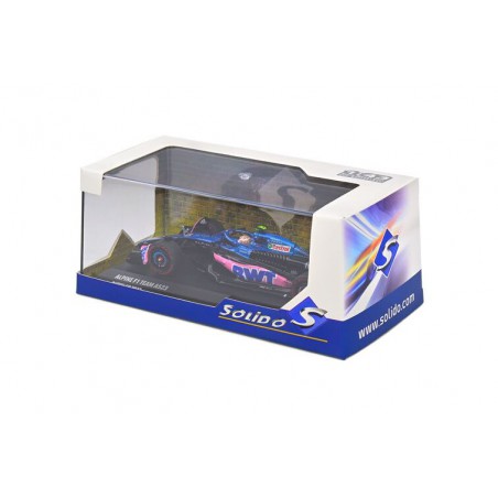 Alpine A523 F1 P. Gasly Dutch GP '23 (Blauw/Roze/Zwart) - 1:43 - Solido