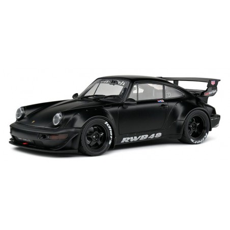 Porsche 911 (964) RWB Darth Vader (Mat Zwart) - 1:18 - Solido