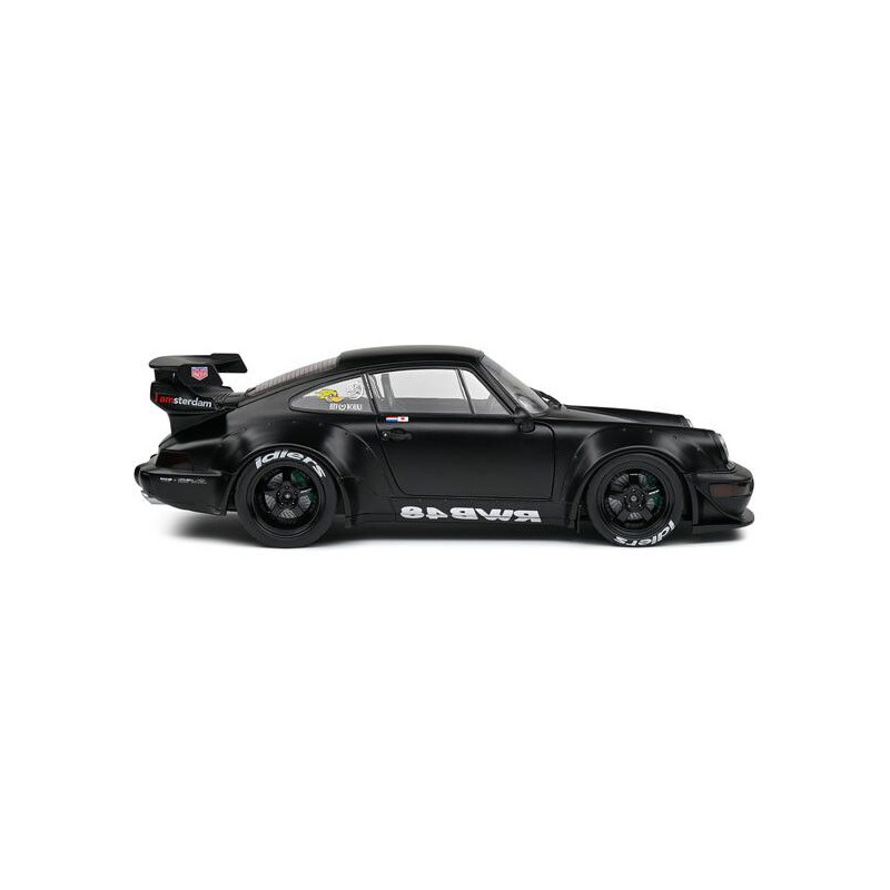 Porsche 911 (964) RWB Darth Vader (Mat Zwart) - 1:18 - Solido