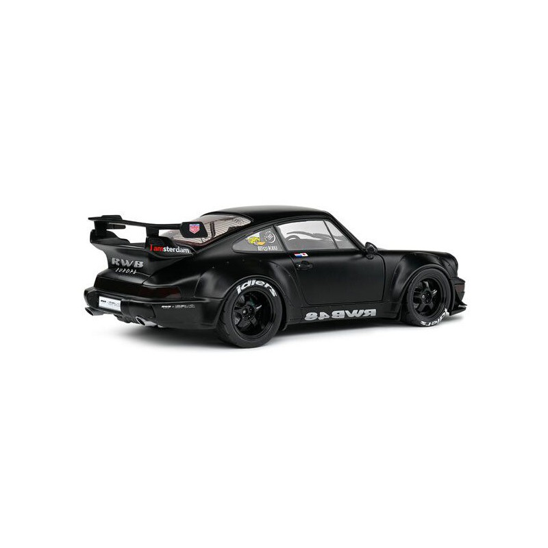 Porsche 911 (964) RWB Darth Vader (Mat Zwart) - 1:18 - Solido