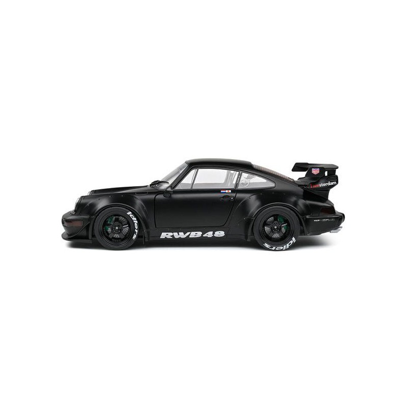 Porsche 911 (964) RWB Darth Vader (Mat Zwart) - 1:18 - Solido