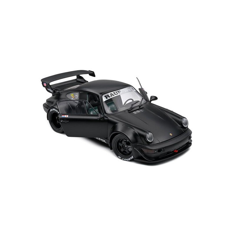 Porsche 911 (964) RWB Darth Vader (Mat Zwart) - 1:18 - Solido